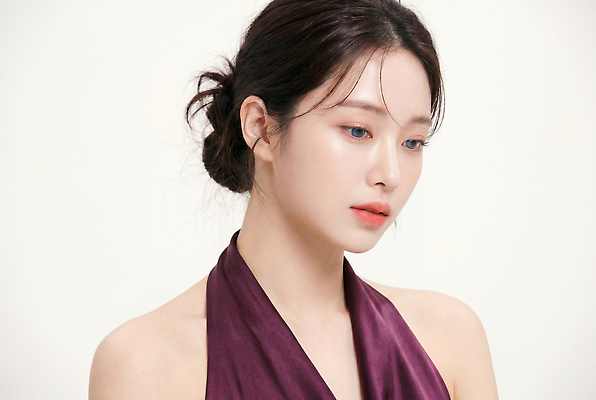 JPG 모델 편집이미지 헤어스타일 여자 패션 포즈 스튜디오 표정 뷰티 보라색 사진촬영 뷰티풀 의료성형뷰티 스타일 편집실사 AI인물포토 AI콘텐츠 컬러 사람 촬영 CG 파일형식 AI포토