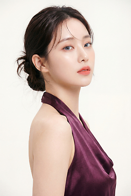 JPG 모델 편집이미지 헤어스타일 패션 얼굴 포즈 사람 옆모습 화장 뷰티 보라색 촬영 의료성형뷰티 스타일 편집실사 AI인물포토 AI콘텐츠 뷰포인트 컬러 신체부위 CG 파일형식 AI포토