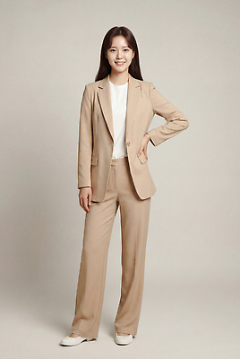 JPG 모델 편집이미지 옷 패션 포즈 백그라운드 비즈니스 표정 서기 정장 비즈니스우먼 의료성형뷰티 편집실사 AI인물포토 AI콘텐츠 여자 모션 직장인 CG 파일형식 AI포토 직업 사람