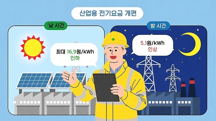 남자 산업 일러스트 공장 여름 발전소 에너지 전기에너지 태양에너지 요금 인하 효율 비용 전기세 국내일러스트 AI파일 계절 컨셉 공업 사람 경제 그린에너지 하락 세금 파일형식 벡터