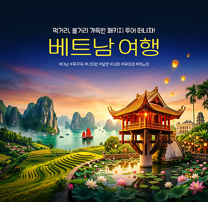 PSD 편집이미지 문화 여행 산 풍경 체험 즐거움 베트남 기념품 패키지 이미지편집 감정 컨셉 동남아시아 오브젝트 파일형식 아시아 나라