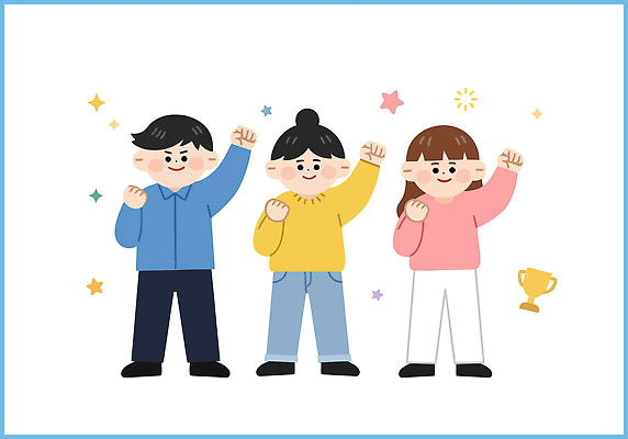 여자 남자 행복 별 일러스트 성공 웃음 정장 친구 주먹 기쁨 모임 축하 비즈니스맨 비즈니스우먼 트로피 소통 국내일러스트 AI파일 자연요소 옷 감정 컨셉 비즈니스 관계 모션 표정 사람 직장인 상 파일형식 벡터 직업 상패 우승 최고