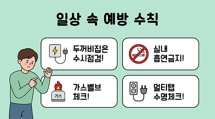 남자 일러스트 실내 관리 경고 안전 전기에너지 위험 화재 가스 점검 두꺼비집 멀티탭 방법 화재예방 흡연금지 국내일러스트 AI파일 컨셉 사람 내부 에너지 금지 사건 예방 파일형식 벡터
