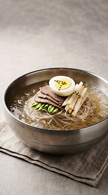 JPG 편집이미지 그릇 한식 음식 채소 여름음식 육류 요리 계란 식사 면류 시원함 냉면 물냉면 육수 편집실사 AI포토 AI콘텐츠 식기 식재료 여름 알 CG 파일형식 계절