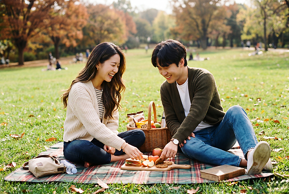 JPG 나무 편집이미지 커플 공원 여자 남자 음식 데이트 자연 디저트 대화 사랑 웃음 잔디 일상 소풍 가을 담요 즐거움 의료성형뷰티 편집실사 AI인물포토 AI콘텐츠 식물 계절 공공시설 감정 관계 표정 말하기 사람 라이프 야외활동 CG 생태계 파일형식 AI포토 모션 생활 시설