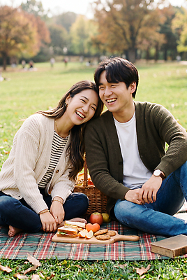 JPG 나무 편집이미지 커플 공원 여자 남자 행복 음식 데이트 자연 대화 사랑 웃음 잔디 일상 소풍 가을 담요 의료성형뷰티 편집실사 AI인물포토 AI콘텐츠 식물 계절 공공시설 감정 관계 표정 말하기 사람 라이프 야외활동 CG 생태계 파일형식 AI포토 모션 생활 시설