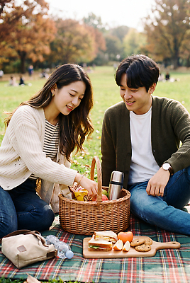 JPG 나무 편집이미지 커플 공원 여자 남자 데이트 디저트 샌드위치 대화 사랑 잔디 여러명 소풍 바구니 쿠키 가을 사과 돗자리 의료성형뷰티 편집실사 AI인물포토 AI콘텐츠 식물 계절 공공시설 감정 음식 다수 과일 관계 말하기 사람 야외활동 CG 파일형식 AI포토 모션 시설