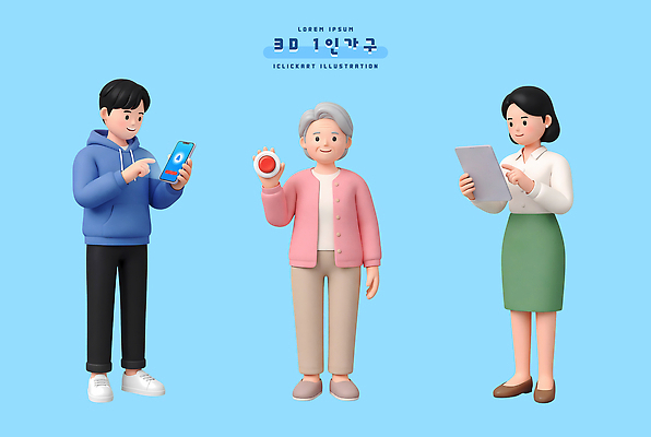 PSD 편집이미지 캐릭터 여자 남자 3D캐릭터 기술 안전 핸드폰 스마트기기 태블릿 디지털 장비 작업 자취 편집3D 사람 전자제품 3D 파일형식 디지털합성