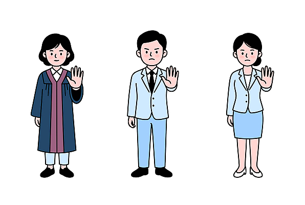 손 옷 여자 남자 일러스트 사람 정장 손짓 금지 가운 손내밀기 소통 국내일러스트 AI파일 컨셉 모션 신체부위 파일형식 벡터