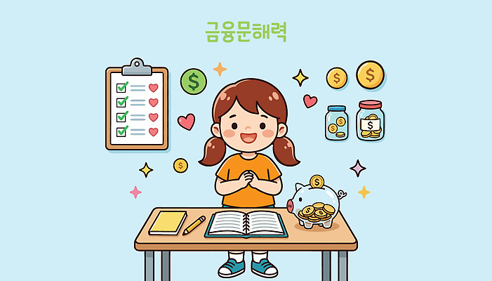 교육 어린이 돈 일러스트 관리 금융 학습 저축 저금통 목표 책상 그림 용돈 재정 체크리스트 국내일러스트 AI파일 가구 컨셉 사람 경제 재산 파일형식 벡터 생활용품 오브젝트