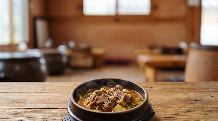 JPG 편집이미지 전통 음식 채소 요리 식당 소고기 맛 뚝배기 국물 육개장 국밥 한그릇 해장국 편집실사 AI포토 AI콘텐츠 1 한식 컨셉 육류 상점 CG 국 파일형식 식재료