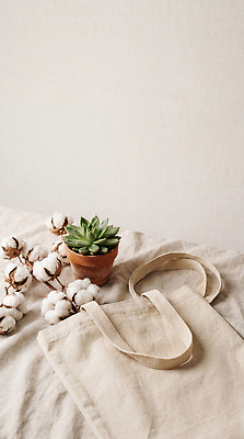 JPG 식물 편집이미지 화분 자연 자연보호 오브젝트 친환경 다육식물 에코백 편집실사 AI포토 AI콘텐츠 가방 환경 보호 CG 에코 생태계 파일형식 잡화 컨셉