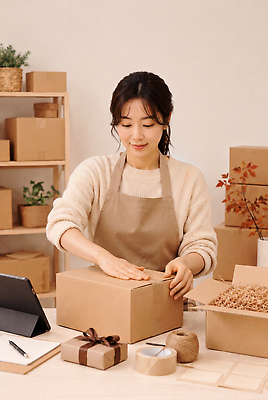 JPG 나무 편집이미지 손 여자 종이 재료 포장 상자 상점 도구 끈 작업 포장지 큐브 의료성형뷰티 편집실사 AI인물포토 AI콘텐츠 식물 사람 신체부위 CG 파일형식 AI포토