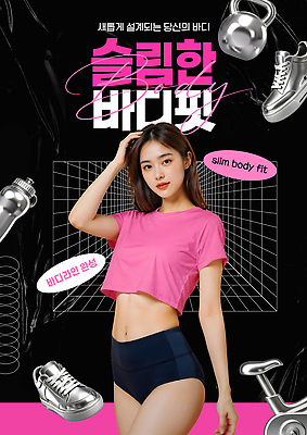 편집이미지 1 옷 신발 건강 사람 운동 파일형식 모델 운동복 헬스 포즈 다이어트 운동화 여자 이미지편집 PSD 의료성형뷰티 세일 한명