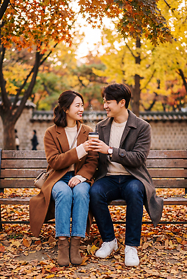 JPG 나무 편집이미지 커플 공원 여자 남자 행복 음료 포즈 단풍 벤치 나뭇잎 따뜻함 대화 사랑 웃음 코트 가을 돌담길 의료성형뷰티 편집실사 AI인물포토 AI콘텐츠 식물 계절 공공시설 감정 길 잎 의자 관계 돌담 표정 말하기 사람 외투 CG 파일형식 AI포토 가구 상의 모션 담장 돌 바위 시설 옷 생활용품 오브젝트