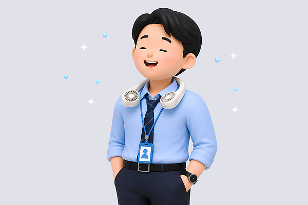 PSD 편집이미지 캐릭터 남자 웃음 정장 귀여움 비즈니스맨 시원함 즐거움 착용 손풍기 편집3D 옷 감정 컨셉 비즈니스 표정 사람 3D 직장인 선풍기 휴대용 파일형식 직업 가전제품 디지털합성 오브젝트