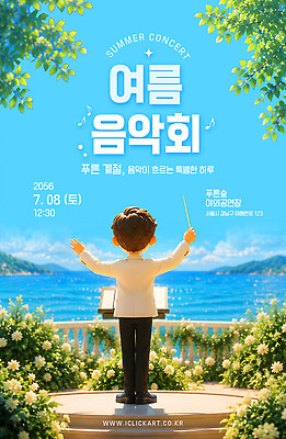식물 템플릿 계절 사람 이벤트 공연 음악가 생태계 파일형식 벡터 남자 여름 음악회 지휘자 자연 하늘 나무 잔디 소리 멜로디 이미지템플릿 AI파일