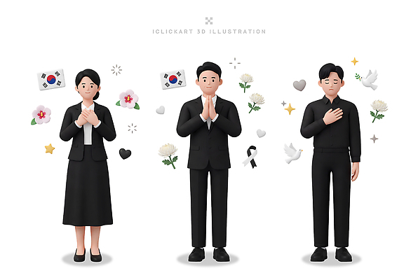 PSD 편집이미지 꽃 한국 여러명 슬픔 기도 마음 추억 비둘기 현충일 위로 고인 정중 편집3D 식물 기념일 감정 아시아 다수 컨셉 조류 사람 3D 파일형식 호국보훈의달 동물 나라 이벤트 6월 디지털합성 날짜