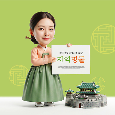 PSD 편집이미지 캐릭터 전통 여자 문화 여행 한국 알림판 정보 한복 알림 의료성형뷰티 수원화성 이미지편집 한국전통 아시아 한국건축 사람 전통의상 랜드마크 수원 파일형식 건축 나라 경기도