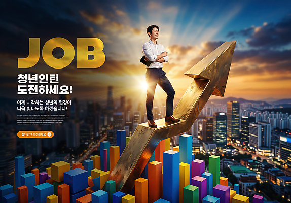 PSD 편집이미지 직업 성공 그래프 미래 청년 경제 도전 성장 도시 목표 기회 상승 일자리 탐색 의료성형뷰티 전경 이미지편집 컨셉 비즈니스 풍경 성인 파일형식 탑뷰 사람