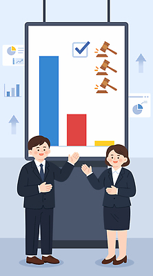 여자 남자 일러스트 비즈니스 통계 그래프 아이디어 한국 스크린 자료 정보 성장 발표 계획 분석 국회 소통 국회의원 국내일러스트 AI파일 직업 아시아 컨셉 사람 파일형식 벡터 나라