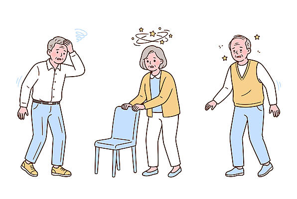 손 노년 신체 의자 일러스트 협력 표정 건강 걷기 기운 도움 균형 연령 불안 걱정 현기증 국내일러스트 AI파일 감정 가구 컨셉 모션 성인 신체부위 증상 파일형식 벡터 생활용품 사람 오브젝트