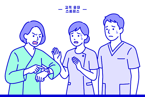 감정 일러스트 협력 스트레스 직장 대화 환경 서비스업 고객 직원 서비스 상담 문제 불만 의사소통 지원 국내일러스트 AI파일 직업 산업 회사 말하기 파일형식 벡터 비즈니스 모션