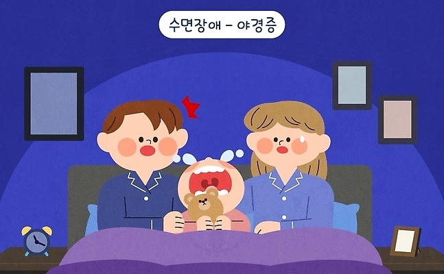 감정 어린이 일러스트 가족 함께함 부모 침대 아기 잠 울음 밤 걱정 불면증 국내일러스트 AI파일 가구 컨셉 관계 표정 사람 질병 파일형식 벡터 생활용품 의학 오브젝트