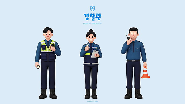 PSD 편집이미지 캐릭터 여자 남자 도로 교통 대화 손전등 업무 경찰 호루라기 경찰복 무전기 소통 공무원 순찰조끼 경관 편집3D 직업 길 컨셉 유니폼 교통시설 무선통신 조명 말하기 사람 풍경 3D 작업 파일형식 옷 통신 모션 디지털합성 시설