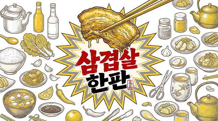 PSD 한식 음식 일러스트 젓가락 고추 밥 반찬 김치 가위 마늘 요리 상추 삼겹살 간장 후추 소주 국내일러스트 채소 문구용품 주류 수저 돼지고기 양념 향신료 파일형식 식기 음료 육류 오브젝트 향미료 식재료
