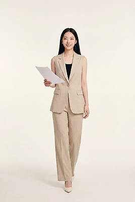 JPG 모델 편집이미지 여자 패션 정장 걷기 작업 비즈니스우먼 문서 의료성형뷰티 편집실사 AI인물포토 AI콘텐츠 옷 비즈니스 모션 사람 직장인 CG 파일형식 AI포토 직업