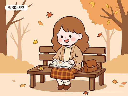나무 공원 어린이 단풍 잎 벤치 가방 일러스트 자연 소녀 책 독서 가을 즐거움 국내일러스트 AI파일 식물 잡화 계절 공공시설 여자 감정 의자 사람 생태계 파일형식 벡터 가구 시설 생활용품 오브젝트