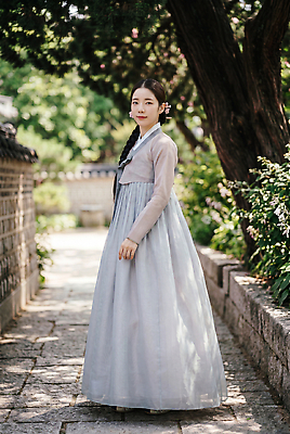 JPG 나무 편집이미지 전통 여자 패션 꽃 문화 자연 한옥 한국 걷기 정원 산책 궁전 한복 의료성형뷰티 편집실사 AI인물포토 AI콘텐츠 식물 한국전통 아시아 고건축 모션 휴식 사람 전통의상 CG 생태계 파일형식 AI포토 건축물 나라 컨셉 건축