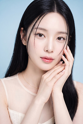 JPG 모델 편집이미지 여자 얼굴 포즈 하늘색 미소 뷰티 머리카락 뷰티풀 의료성형뷰티 스타일 편집실사 AI인물포토 AI콘텐츠 표정 사람 신체부위 파란색 머리 CG 파일형식 AI포토 컬러