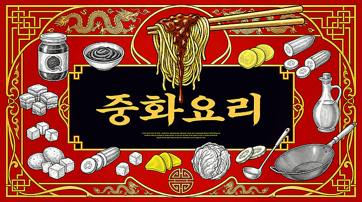 PSD 채소 일러스트 재료 주방용품 육류 요리 중식 면류 소스 짜장면 국수 국내일러스트 음식 생활용품 식재료 양념 파일형식 오브젝트