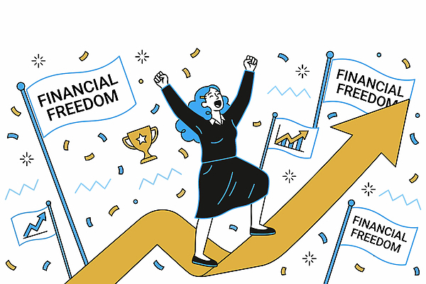 여자 화살표 일러스트 성공 기쁨 저축 성장 축하 깃발 재산 목표 재테크 투자 상승 목표설정 서류판 국내일러스트 AI파일 감정 컨셉 비즈니스 사람 금융 사무용품 파일형식 벡터 문구용품 경제 오브젝트