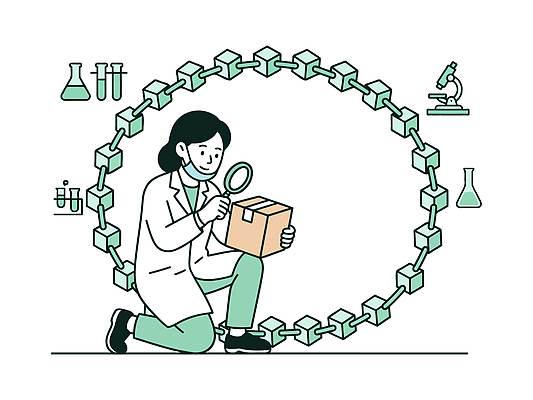 과학 일러스트 협력 기술 실험기구 실험 상자 자료 도구 관찰 화학 실험실 과학자 분석 검사 탐색 정확 연구개발 국내일러스트 AI파일 직업 컨셉 모션 개발 학자 파일형식 벡터