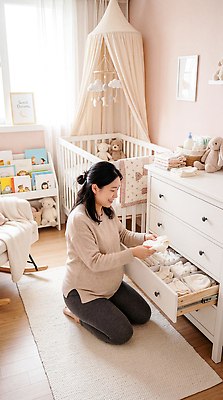 JPG 편집이미지 가족 주택 따뜻함 장난감 임산부 방 육아 침대 아기 오브젝트 준비 서랍장 정리 유아복 의료성형뷰티 편집실사 AI인물포토 AI콘텐츠 옷 가구 관계 사람 건물 임신 아기용품 CG 파일형식 AI포토 건축물 생활용품 건축