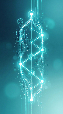 JPG 모양 편집이미지 디자인 선 과학 백그라운드 기술 파란색 빛 디지털 구출 DNA 그림 전자 기하학 이미지편집 AI컴퓨터그래픽 AI콘텐츠 컬러 무늬 생명공학 파일형식 의학
