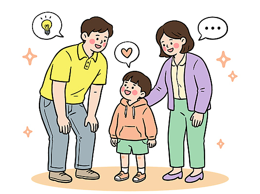 행복 일러스트 가족 놀이 실험 이야기 대화 사랑 웃음 일상 부모 공간 육아 게임 자녀 격려 소통 공감 교훈 국내일러스트 AI파일 감정 컨셉 관계 모션 표정 말하기 라이프 파일형식 벡터 생활