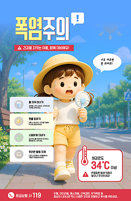 템플릿 모자 길 어린이 반바지 거리 안내 건강 경고 여름 정보 예방 기온 습도 손풍기 폭염주의보 이미지템플릿 폭염대비 AI파일 잡화 계절 바지 날씨 사람 대비 선풍기 더위 휴대용 자연재해 파일형식 벡터 하의 가전제품 오브젝트 재해 옷