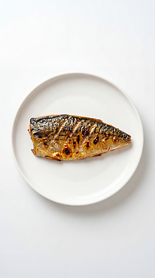 JPG 편집이미지 접시 음식 요리 식사 맛 해산물 생선구이 고등어 식사준비 편집실사 AI포토 AI콘텐츠 식기 컨셉 어류 구이 CG 준비 생선요리 파일형식 수중동물 동물
