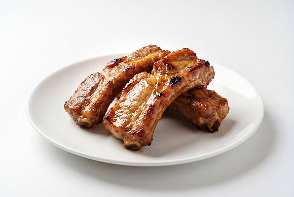 JPG 편집이미지 접시 한식 음식 반찬 육류 식사 맛 구이 갈비 갈비찜 편집실사 AI포토 AI콘텐츠 식기 컨셉 식재료 CG 찜 파일형식
