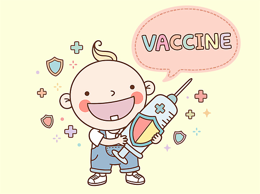 행복 어린이 일러스트 건강 병원 주사기 이야기 미소 웃음 안전 치료 의사 아기 보호 즐거움 예방 밝은색 백신 예방접종 국내일러스트 AI파일 감정 컨셉 의학 의료기기 표정 사람 의료진 접종 파일형식 벡터 직업