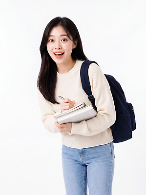 JPG 편집이미지 학생 여자 행복 대학생 가방 교실 표정 청년 학습 필기구 공책 청바지 기록 즐거움 의료성형뷰티 편집실사 AI인물포토 AI콘텐츠 잡화 교육 감정 바지 학교 문구용품 사람 성인 CG 파일형식 AI포토 하의 오브젝트 옷