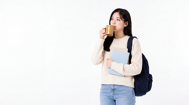 JPG 편집이미지 학생 여자 여유 커피 대학생 생각 가방 휴식 청년 일상 학습 공책 흰색 집중 일과 의료성형뷰티 편집실사 AI인물포토 AI콘텐츠 잡화 교육 감정 음료 컬러 컨셉 문구용품 사람 성인 라이프 CG 파일형식 AI포토 생활 오브젝트