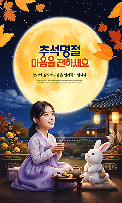 PSD 나무 편집이미지 전통 여자 명절 문화 나뭇잎 한국 사람 추석 보름달 토끼 한복 전달 이미지편집 식물 한국전통 기념일 아시아 잎 포유류 반려동물 달 전통의상 파일형식 자연요소 동물 나라 이벤트