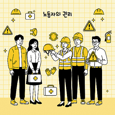 여자 교육 남자 일러스트 노동자 건강 관리 대화 경고 안전 도구 표지판 작업장 구급상자 보호 안전모 헬멧 안전장비 화재 시민 안전조끼 응급치료 권리 국내일러스트 AI파일 직업 산업 컨셉 알림판 말하기 사람 치료 장비 의료용품 보호장비 사건 국민 파일형식 벡터 의학 의료기기 모션