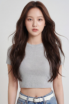 JPG 모델 편집이미지 긴머리 응시 패션 상의 표정 세로 회색 청바지 니트 배꼽티 의료성형뷰티 스타일 편집실사 AI인물포토 AI콘텐츠 헤어스타일 시선 옷 컬러 바지 CG 파일형식 AI포토 하의