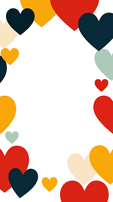 디자인 백그라운드 일러스트 사랑 이벤트 장식 하트 배열 그림 국내일러스트 AI파일 모양 감정 파일형식 벡터